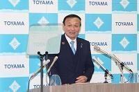 写真：市長記者会見の様子