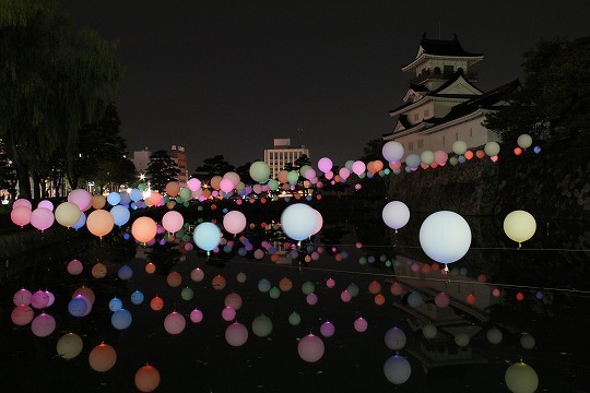 写真：富山城の様子