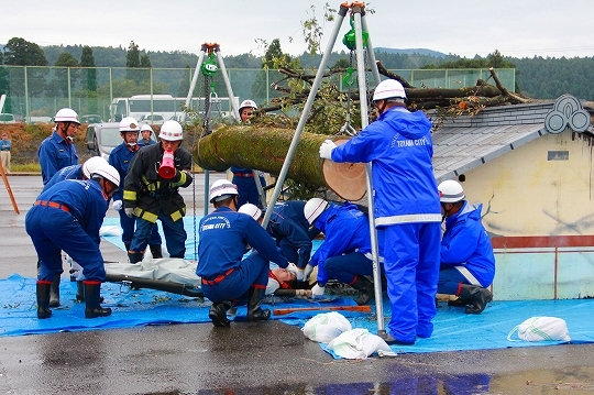 写真：訓練の様子1