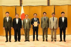 写真：「SDGs未来都市」選定の様子