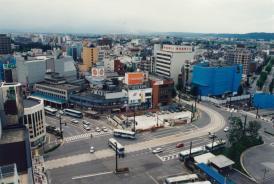 写真：富山駅前（桜町・新富町1980年代）
