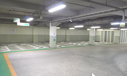 城址公園駐車場