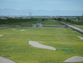 写真：常願寺川パークゴルフ場全景