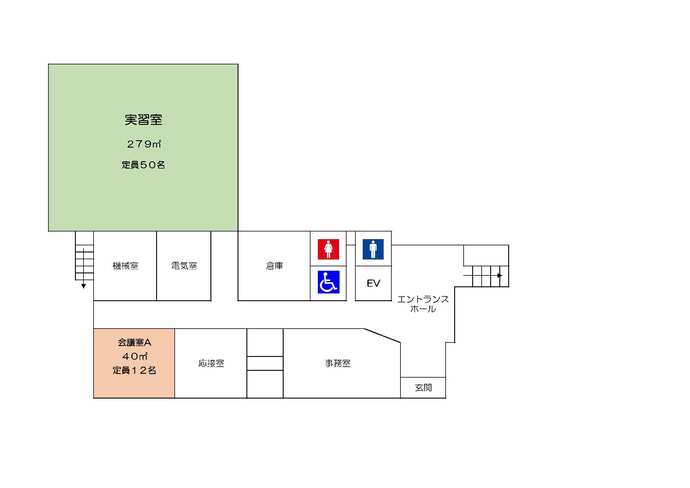 イラスト：1階見取り図