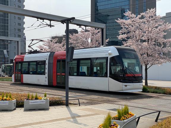 写真：路面電車