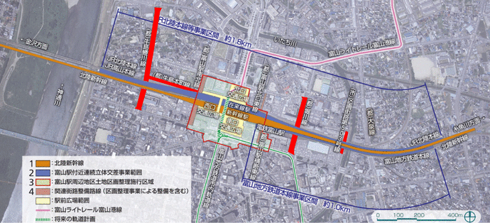 写真：事業位置図