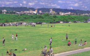 写真：神通川緑地