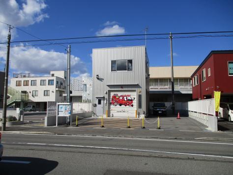 写真：堀川分団器具置場　外観