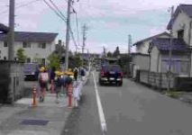 歩道整備後の写真