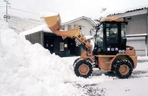 写真：除雪機械1