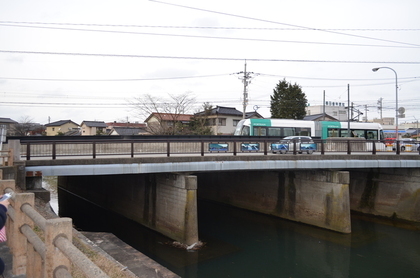 写真：2015年の八田橋の側面