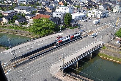 写真：八田橋施工状況2015年5月