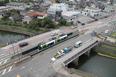 写真：八田橋施工状況2016年8月