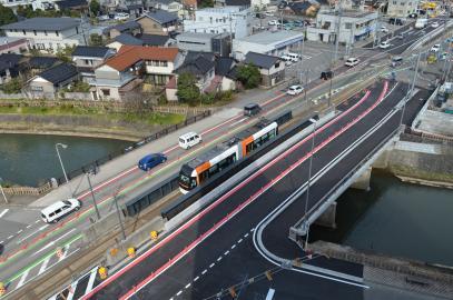 写真：八田橋施工状況2018年3月