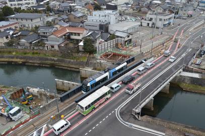 写真：八田橋施工状況2019年2月