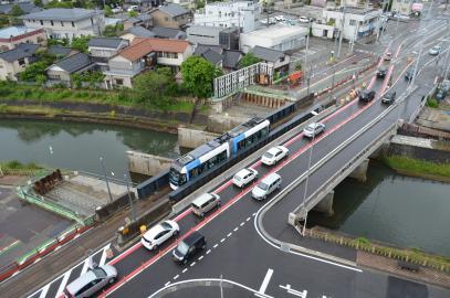 写真：八田橋施工状況2019年5月