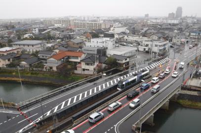 写真：八田橋施工状況2020年2月