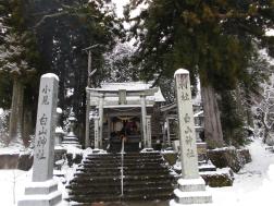 写真：白山神社年頭祭