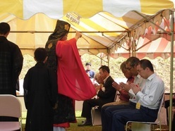 写真：薬師岳夏山開き安全祈願祭