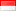 イラスト：国旗（インドネシア）