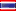 イラスト：国旗（タイ）