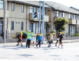 写真：長附地区見守り隊