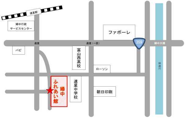 イラスト:周辺地図