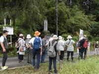 写真:猪谷関所 秋の歴史探訪ウオーク2