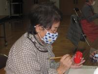 写真:円空仏土人形(土鈴)教室2