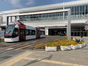 写真： 路面電車