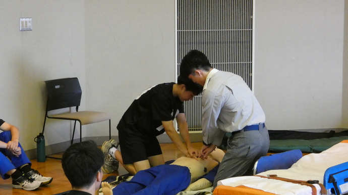 救急活動体験