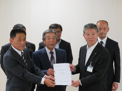 教育長への申し入れ