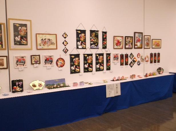 手作り作品展の様子