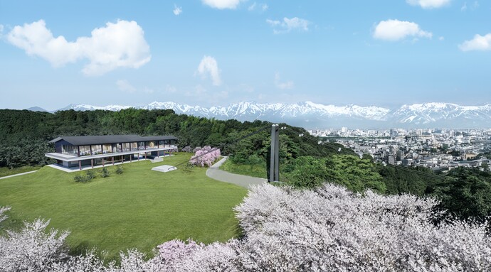 広場イメージパース