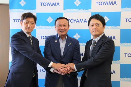 グラウジーズの方と藤井市長