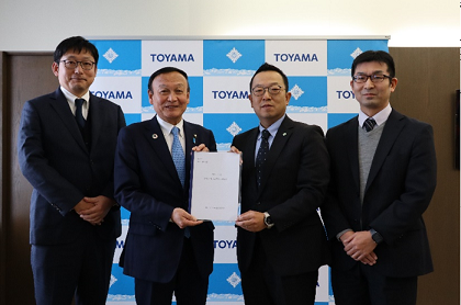 富山市PTA連絡協議会と藤井市長