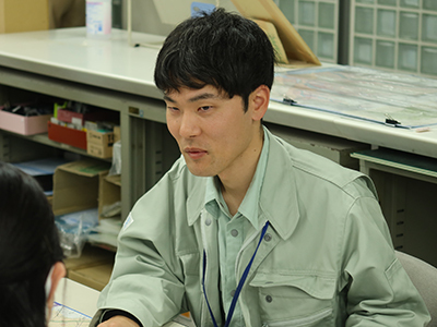 写真：土木担当職員