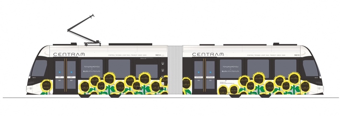ラッピング電車