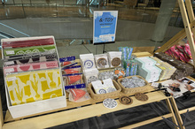 富山名産品マルシェの様子