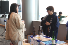 試飲ブースの様子