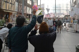 未来の記憶写真館の様子