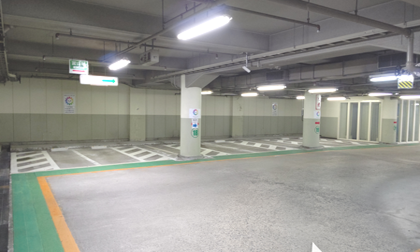 城址公園駐車場