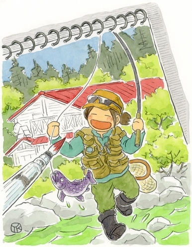 画像：黒部源流イラスト